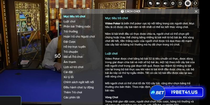 Poker online I9BET 3