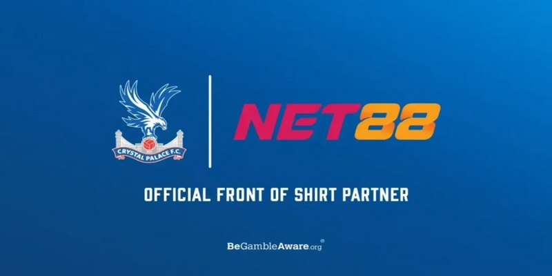 Net88 hỗ trợ CLB Crystal Palace qua áo đấu